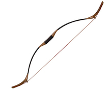 traditonal Outdoorcompound bow shooting practice Black leather Handmade Bow Longbow bowbag bow arrows