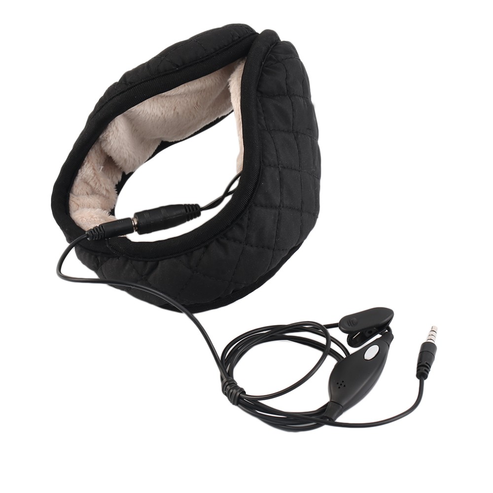 3.5mm Ear Muff Music Earmuffs Headphone Soft Ear Warmer for Phone
