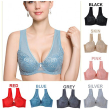 Plus size Push up Ultra thin Sexy Large Cup Big Size Bra Plus Size Full Cup bra 80-100 C D Cups Adjustable Women Underwear H104