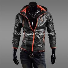 2015 Hotsell Fashon New Casual Jackets Men Beautiful Outerwear Jacket Coat Zipper Slim Design Drop Free