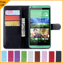 New Luxury Wallet Flip PU Leather Cell Phone Case Cover For HTC Desire 816 816G Dual Sim Case Shell Back Cover With Card Holder