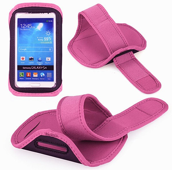 Free-Shipping-Samsung-Galaxy-S3-S4-S5-Active-Premium-Neoprene-Sports-Waterproof-Running-Armband-Pink-