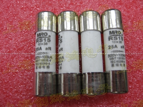 RS15 10X38 fuse ceramic fuse 25A 30A 32A AR 500V Ming