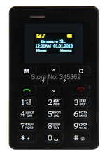 Russian Keyboard  AIEK V5 Card Mobile Phone 4 5mm Ultra Thin Pocket Mini Phone Qual