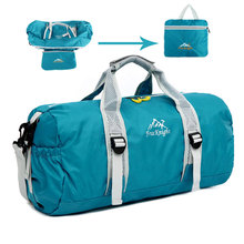 Men’s Outdoor 20L Large Capacity Adjustable Shoulder Bag Multifunction Duffel Bag Travel Folding Bag Waterproof Nylon Handbag