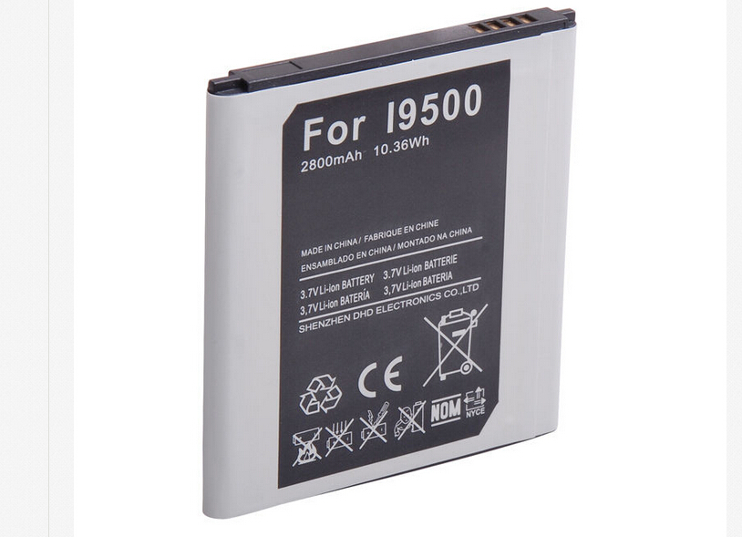 Free Shipping Wholesale For Samsung Galaxy SIV S4 i9500 Phone Battery Mobile Cell Phone Replacement Battery