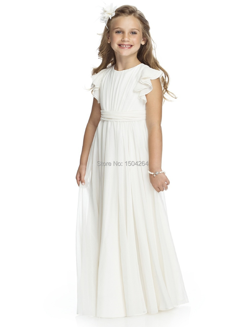 Chiffon dresses for little girls Chiffon Flower Girl Dresses, Organza Flower Girl Dresses, Satin Flower Girl Dresses, Taffeta Flower Girl Dresses - Girls Dress Line. A chiffon midi dress featuring V-neckline with beautiful flower patch, sleeveless, A-line silhouette.. $ $ 5 Colors & 6 Sizes.