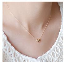 NK423 Fashion Colar Exo Bijoux Collier Vintage Maxi Gold Heart Pendants Necklaces For Women Wedding Jewelry Wholesale Collares