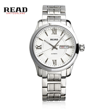 READ Design Black Gold Watch Montre Homme Mens Watches Top Brand Luxury Relogio Male Skeleton Mechanical Watch PR154