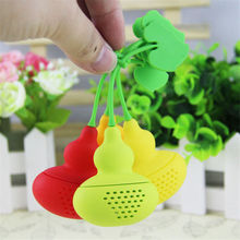 Silicone Calabash Tea Infuser/Diffuser for Loose Tea Leaf/Herbs/Spices
