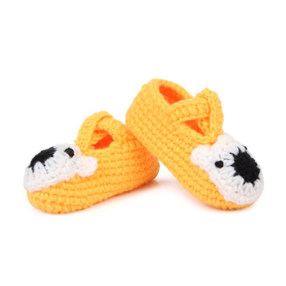 4 Colors 1 pair/lot Baby Toddler Manual Crochet Shoes ...