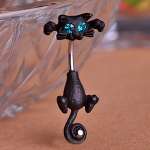 Jet Cat Vintage Piercing Jewelry Fashion Women’s Body Piercing Belly Button Rings Women Navel Percing Accessories Pircing Woman