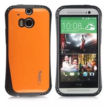 for htc m8 case factory wholesale.luxury PC$ TPU silicone cover for htc one 2 m8.