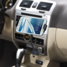Universal Car Phone holder Car Cigarette Lighter Charger for General Samsung Galaxy S2 S3 S4 Lenovo