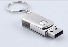 Metal Key Chain usb stick Silver usb flash drive 8g Pen Drive hot sale Pendrive usb disk 1G 4G 8G 16G memory storage flash card