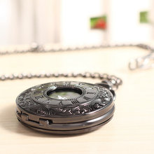 Antique Becatiful Mens Womens Analog Display Quartz Movement Pocket Watch Free Shipping