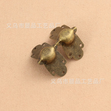 Factory direct antique wooden luggage wrap angle corner corners decorative wooden gift wrap angle M1346