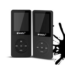 Big Promotion 1.8″ TFT LCD Screen Black Original RuiZu X02 ,Ultrathin HiFi 4G MP3 Music Player With FM Recorder E-Book Portable