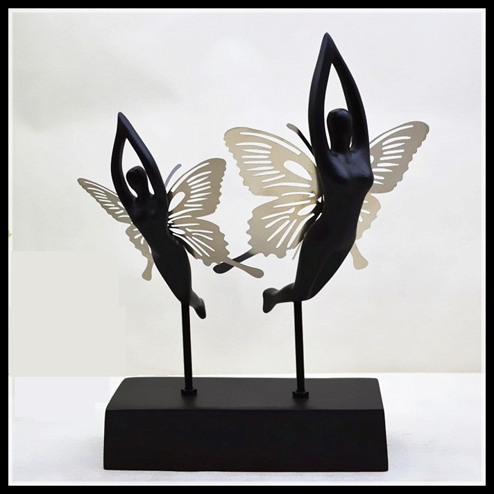 butterfly fairy statue