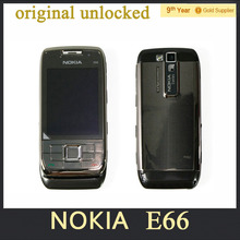 Nokia E66 Unlocked Original Mobile Phone 2.4″ inch WIFI Bluetooth 3.2MP Camera WCDMA 3G Nokia Slider Cell Phone Refurbished