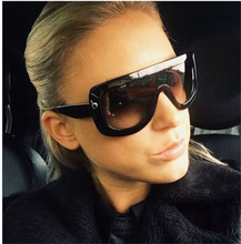 2016 Fashion Sunglasses Women Brand Designer 2016 Luxury Sunglass Men Retro Vintage Square Glasses Big Frame Goggles for Party