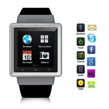 2015 Hot sale 1.55 inches Dual Core 4GB Android 4.0 Smartwatch for iphone Samsung 3G Smart phone GPS WiFi Camera APP Bluetooth