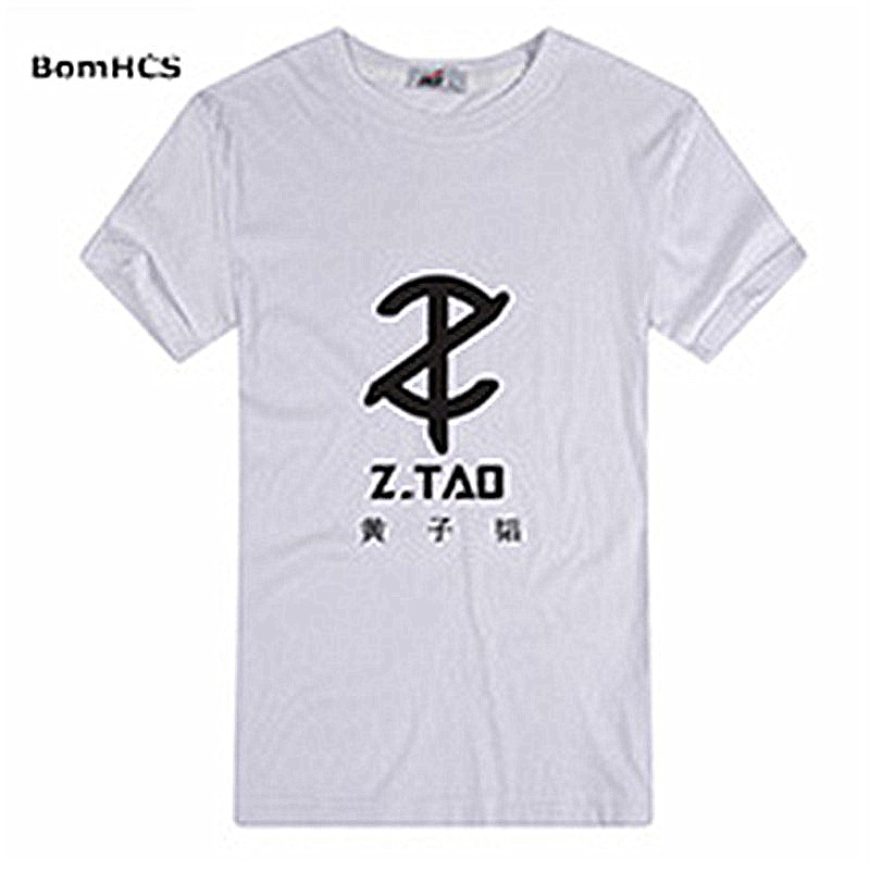 Bomhcs Kpop Exo Z タオtシャツユニセックス夏の綿半袖tシャツトップスファンサポート Aliexpress