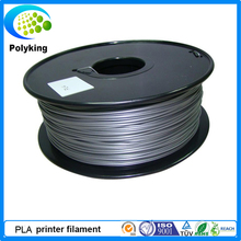 Silver color Makerbot/reprap/mendel/UP 3D printer filaments ABS/PLA 1.75mm/3mm 1kg(2.2lb)