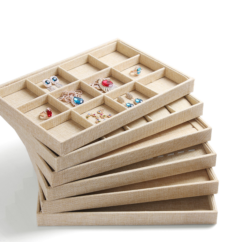  Jewelry Tray display jewellery Earrings Necklace Organizer Storage Box