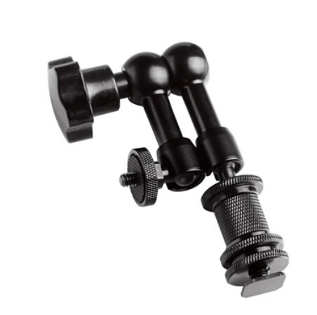 Photo-Studio-Accessories-7-Inch-Friction-Articulating-Magic-1-4-Hot-Shoe-Connector-Arm-for-Camera