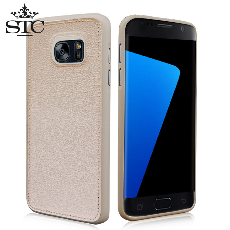 For Galaxy S7 Case And Covers Leather + Silicon TPU Mobile