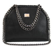 2016 Stella Women Party Shoulder Bag PU Falabellas Clutch With 3 Chains Evening Socialite Tote Fashion Sac A Main Lady Handbag