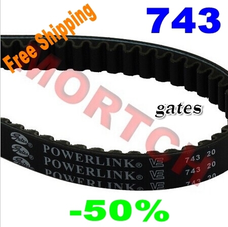 Gates PowerLink font b GY6 b font 125cc CVT Belt 743 20 for 4 stroke engines
