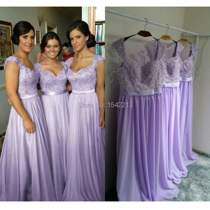 Online Get Cheap Long Light Purple Bridesmaid Dresses -Aliexpress ...