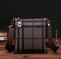 Man Messenger Bag PU Leather Men Bags Male Casual Vintage School Bolsa Shoulder Travel Fashion Free