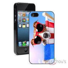 Jack Russel Beach Chair back skins mobile cellphone cases for iphone 4/4s 5/5s 5c SE 6/6s plus ipod touch 4/5/6
