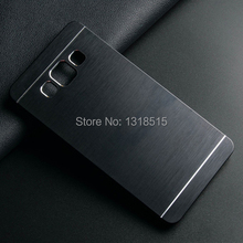 Luxury Brushed Metal Aluminium PC material case For Samsung Galaxy A5 A5000 phone case cover