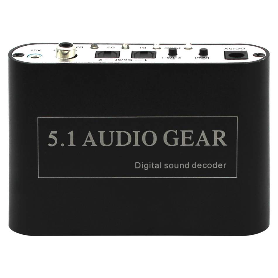 1 PCS New Digital Audio Decoder 5.1 Audio Gear DTS/AC-3/6CH Digital Audio Converter for XBOX360 PS3 Laptop Blue-ray DVD 1 PCS New Digital Audio Decoder 5.1 Audio Gear DTS/AC-3/6CH Digital Audio Converter for XBOX360 PS3 Laptop Blue-ray DVD