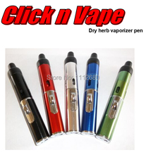 2015  VP107 Mini Vapor pen 100pcs/lot Click n vape similar  Ago G5 Dry Herb Pen G5 E-Cigarette Starter Kit Herbal Vaporizer Pen