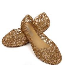 New Women Jelly Melissa Shoes Beach Sandals Summer Fretwork Nest Flat Sandals For Women Melissa Zapatos Sandale Femme NX02