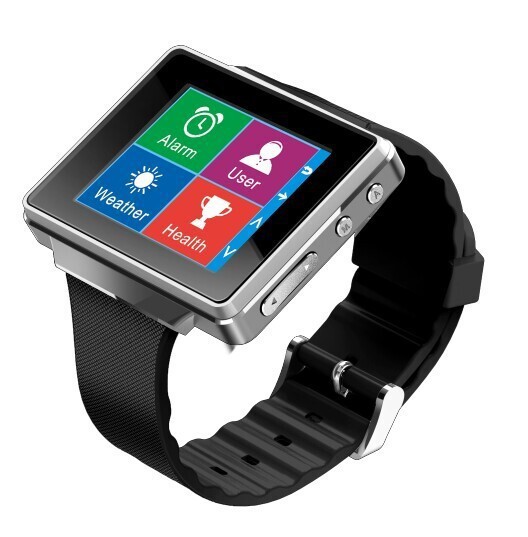 Weather report smart watch 1 8 inch lcd screen display alert medication reminder watch old people