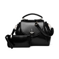 Korean Style Women Shoulder Bag Trendy Concise Bucket Bag Mother Child Bag Elegant Fashion Handbag Stylish