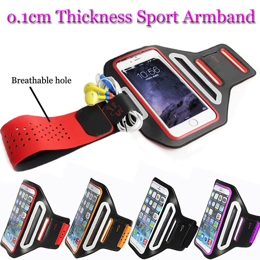 Free Shipping BQ Aquaris M5 M5.5 Waterproof Sport Armband 0.1cm Ultra Slim Design New Sport Armband for BQ M5 M5.5