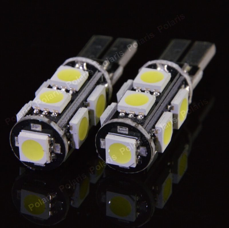 10 . T10 9SMD 5050 CANBUS 9  DC 12   9led 194 168 192 W5W        