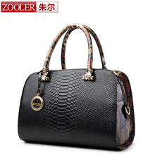 ZOOLER Fashion Bag Ladies Luxury woman bags 2015 bag handbag fashion handbags OL Style Serpentine grain