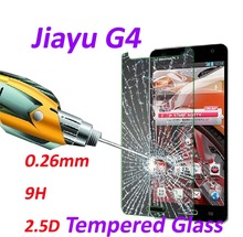 0 26mm 9H Tempered Glass screen protector phone cases 2 5D protective film For JIAYU G4