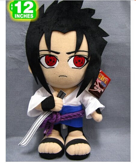Movies & TV plush naruto toy standing Itachi Uchiha Sasuke toy doll about 32cm