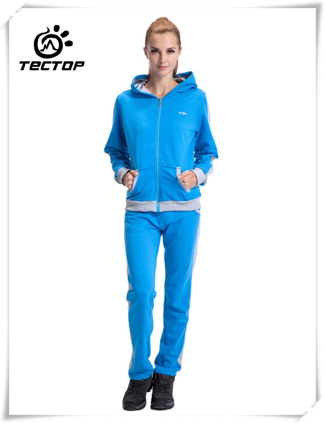 New-Style-warm-cotton-Sport-Suit-for-women-Long-Sleeve-jogging-suit-contrast-color-sport-hoodie