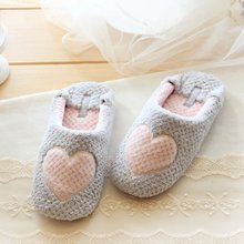 Women Home Slippers Warm Winter Cute Indoor House Shoes Bedroom Room For Guests Adults Girls Ladies Pink Soft Bottom Flats