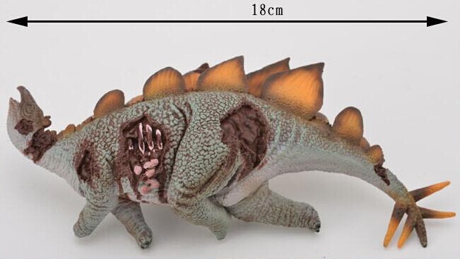Jurassic Park Dinosaur Stegosaurus Triceratops Corpse Toy Classic Toys For Boys Children collection Animal Model KL0011
